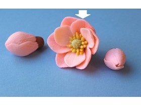 Форма " цветок Розовый жемчуг "