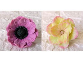 Набор форм "Цветок Виолетта и цветок Канарейка"