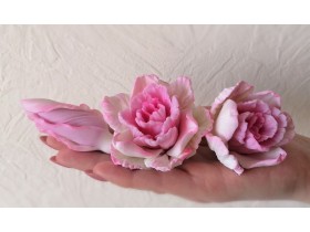 Тюльпаны "Махровые розовые" комплект 3 шт